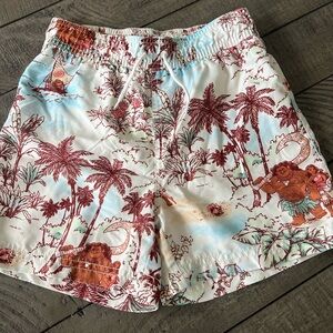 Disney Moana boys swim trunks -Janie and Jack size 6